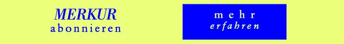 Anzeige Merkur-Abo: Merkur abonnieren – mehr erfahren
